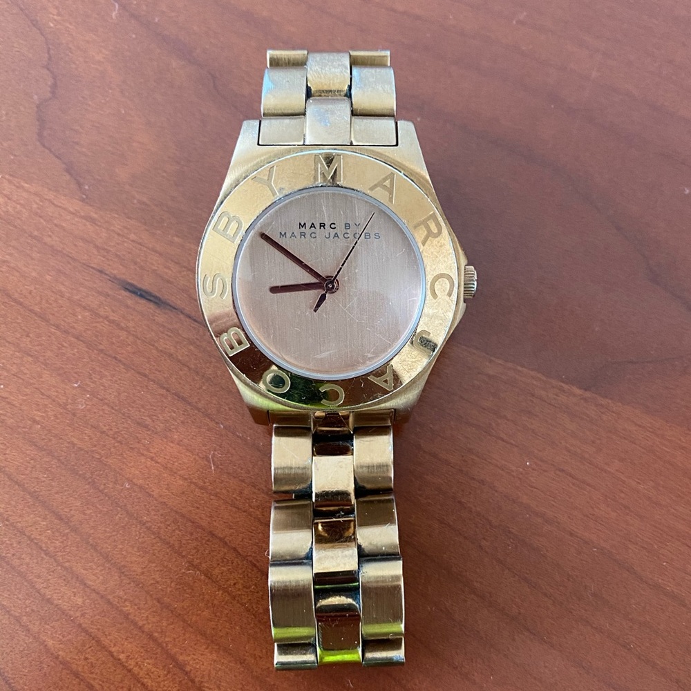 Marc Jacobs Rose Gold Watch
